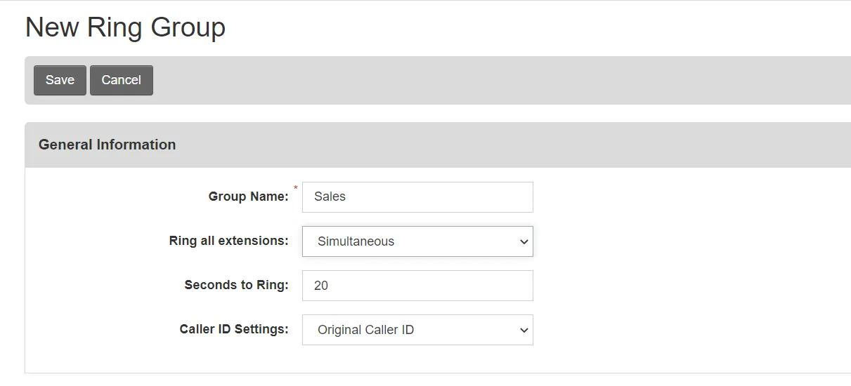 Name and Ring Strategy Selection